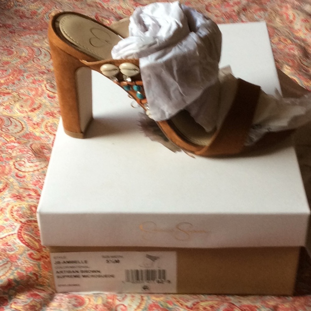 Jessica Simpson Ambelle NWT 5.5 Artisan Brown